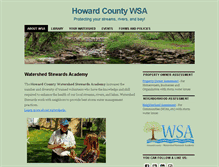 Tablet Screenshot of howardwsa.org